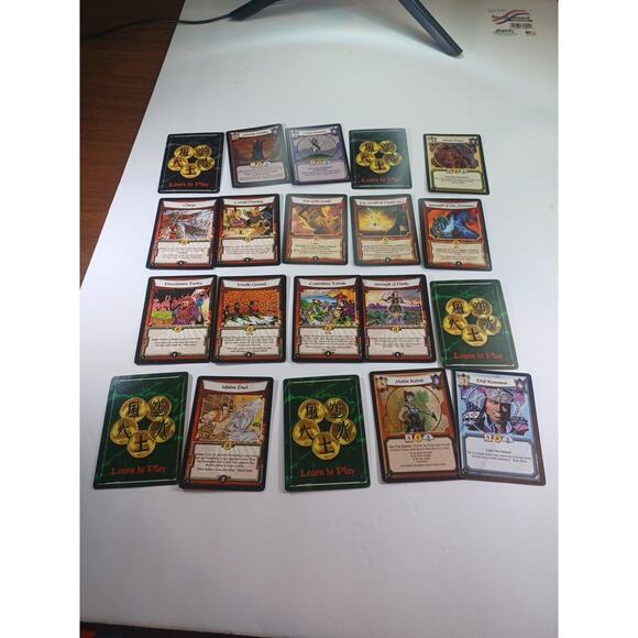 Lot of 20 LEGEND OF THE FIVE RINGS Collectible Cards - See Photos - Picture 8 of 9